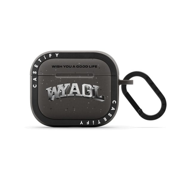 874db36775a8e83c3000b9a4e6ae08f6095bc726a74cda8998cc5c61bf5ead1a.jpg WYAGL Logo AirPods Case - Silver Logo