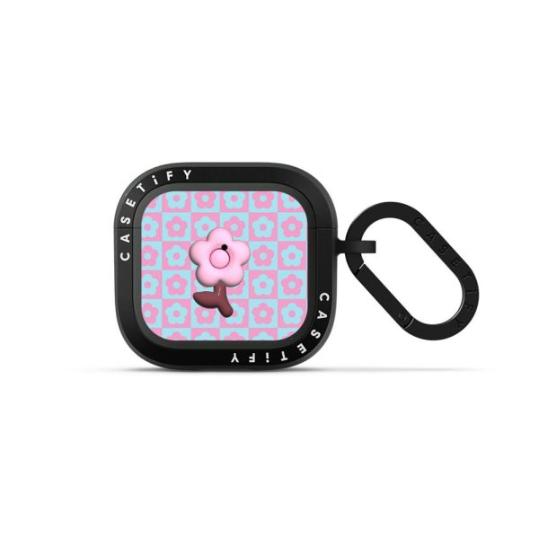 Floral Gingham Check AirPods Case