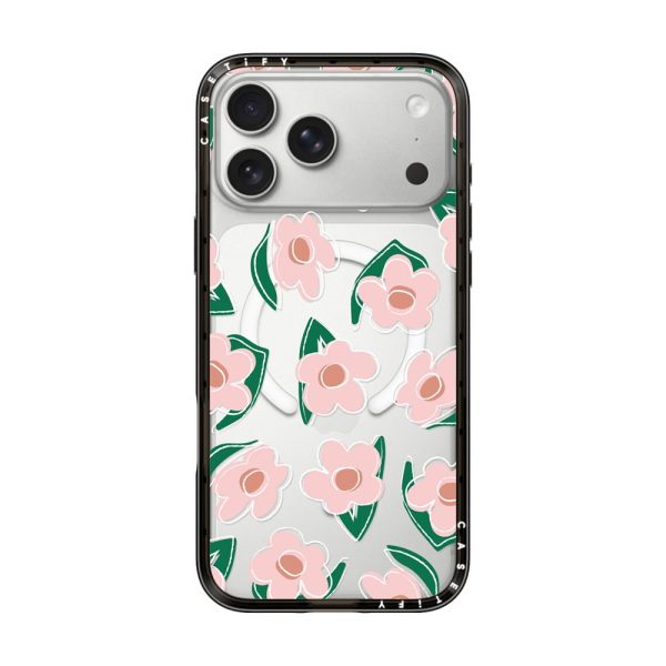 Casevello Pink Floral iPhone Case