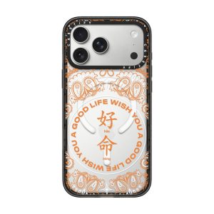 8a04afbbc9f112e75ae4d78d980e96aba750e93223082d86d1d9bbbb9b7ddf44.jpg Casevello WYAGL Paisley Case - Orange iPhone Case