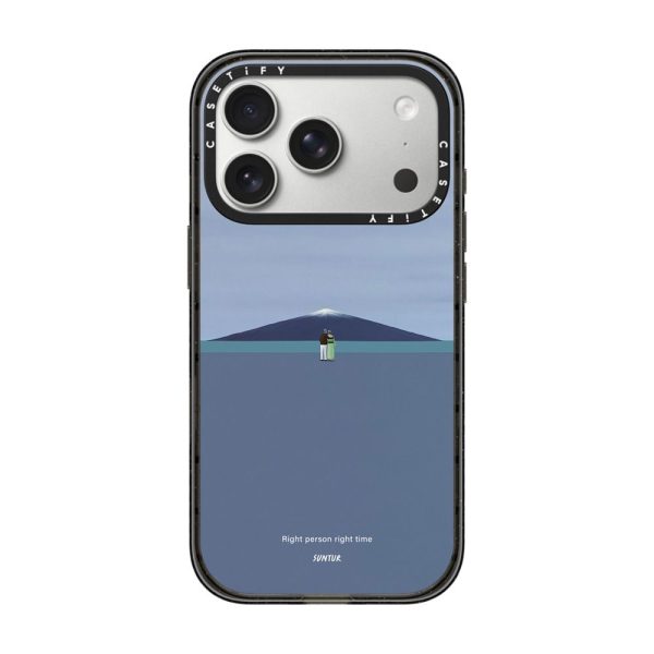 Casevello Right person right time iPhone Case