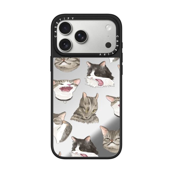 Casevello ugly cats iPhone Case