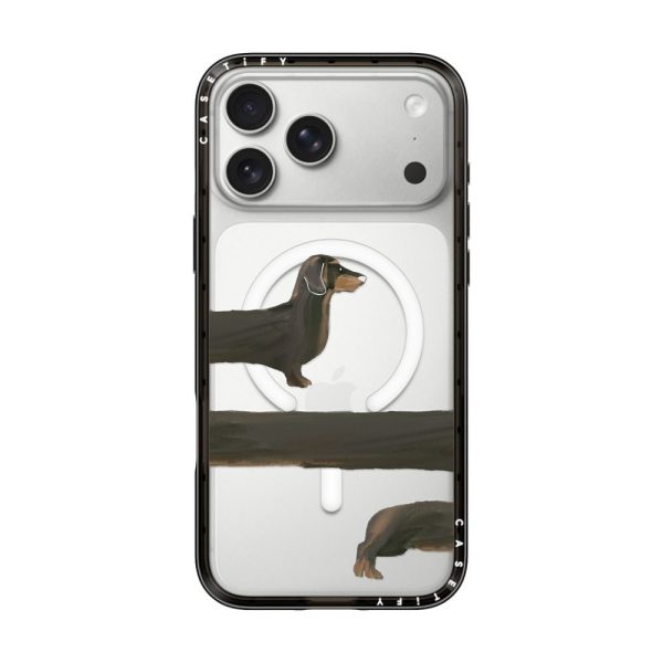 Casevello Dachshund Loop iPhone Case