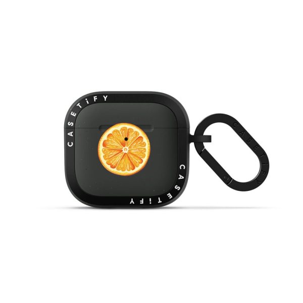 Heart Orange AirPods Case