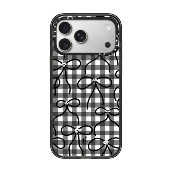92fbabce7042b86a3cd84b7aec577a834e15c1c50d11d54230f243dcf13d647c.jpg Casevello Skull Bows iPhone Case