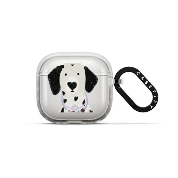 Dalmatian Hearts AirPods Case