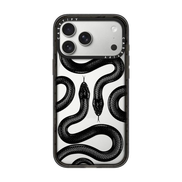 Casevello Black Kingsnake iPhone Case