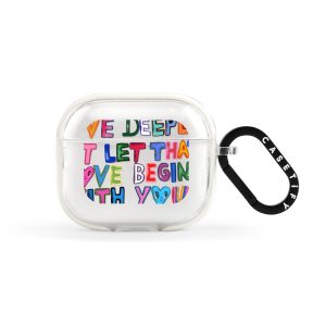 Love deeply, but let that love begin with you AirPods Case - d724f5