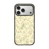 Casevello Pressed flowers dainty - yellow iPhone Case