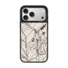 9b9a2ad7776664d9618655c07119df0dfb7129495b7ae3ffc1799d5093b7d7c1.jpg Casevello Charcoal Tropics - Creme iPhone Case