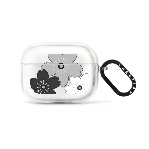 Spring Ditsy Florals - Black AirPods Case