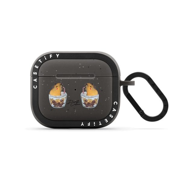 Capybara Boba Tea AirPods Case