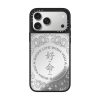 Casevello WYAGL Paisley Case - Grey iPhone Case