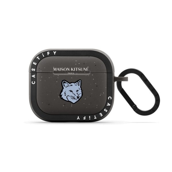 Maison Kitsuné Pure Blue Fox Head AirPods Case