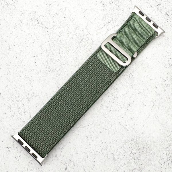 alpine-loop-watch-strap-for-apple-watch-green-1.jpg Alpine Style Summit Series Loop Watch Strap Apple Watch - Green
