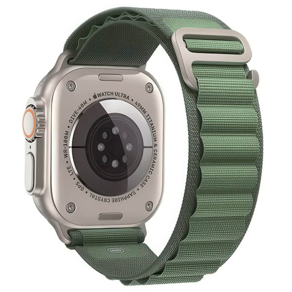 alpine-loop-watch-strap-for-apple-watch-green.jpg Alpine Style Summit Series Loop Watch Strap Apple Watch - Green