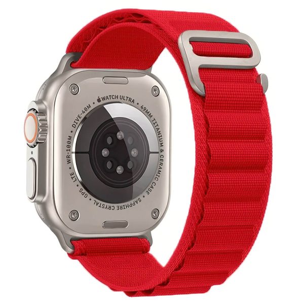 Alpine Style Summit Series Loop Watch Strap Apple Watch - Red