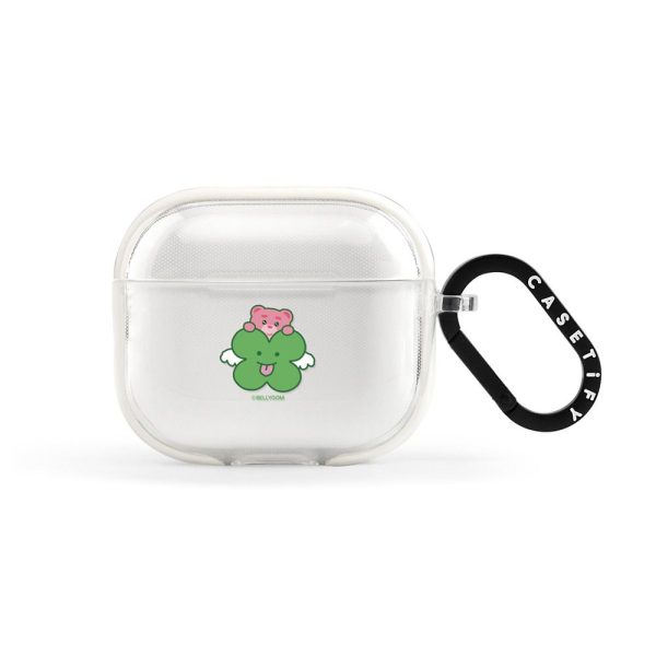 b40dc8f995e11964815abe92c0aaa231643473caff942d5790f0b3907e729ce3.jpg BELLYGOM Lucky Clover AirPods Case