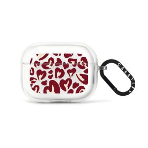 Leopard Red AirPods Case - 81cdeb