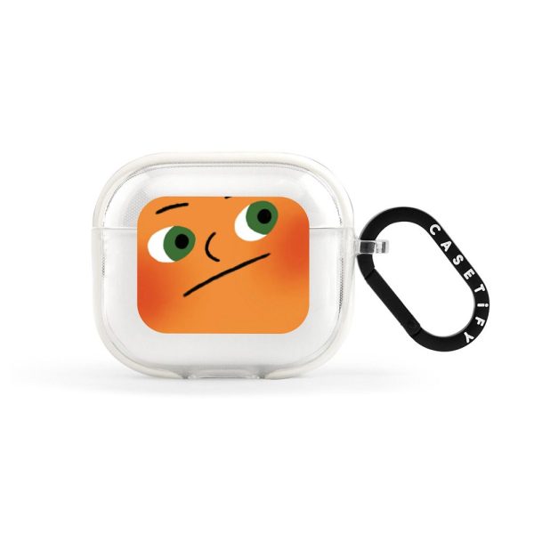 An Orange AirPods Case - a5ae28