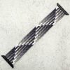 Braided Elastic Watch Strap Apple Watch - Black Summer