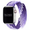 Braided Elastic Watch Strap Apple Watch - Lavender Garden Purple