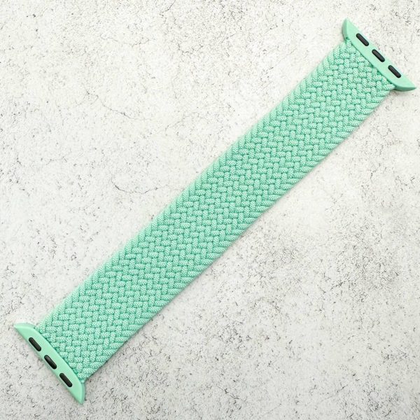 Braided Elastic Watch Strap Apple Watch - Pistachio Green