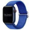 Braided Elastic Watch Strap With Buckle Apple Watch - Blue