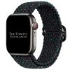 Braided Elastic Watch Strap With Buckle Apple Watch - Starry Sky Black