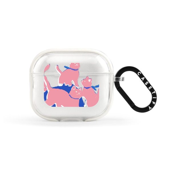 Meowin' Around AirPods Case