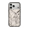 c1143242af83651e4f248d107771d1ef6e2ab1184a75cdcd3d2eee56666399e5.jpg Casevello Charcoal Tropics - Creme iPhone Case