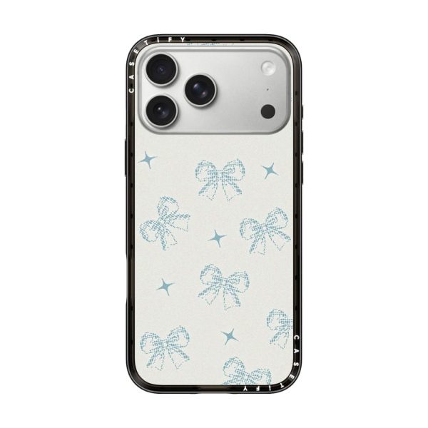 Casevello Blue Dreamy Ribbon iPhone Case