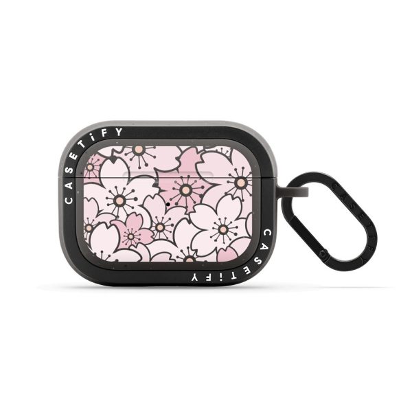 Pink Sakura Bloom AirPods Case
