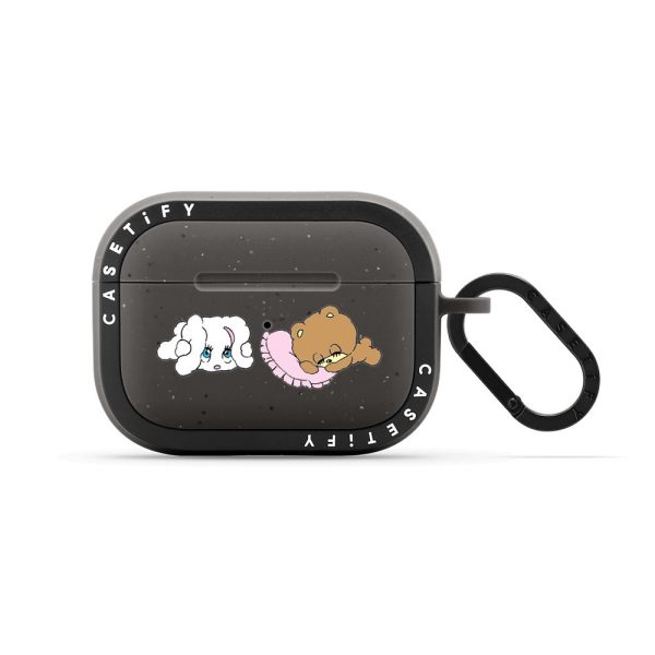 Napping Bunny & Bear AirPods Case