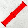 Classic Silicone Strap Apple Watch - Bright Red