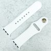 Classic Silicone Strap Apple Watch - White