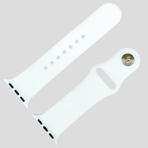 Classic Silicone Strap Apple Watch - White