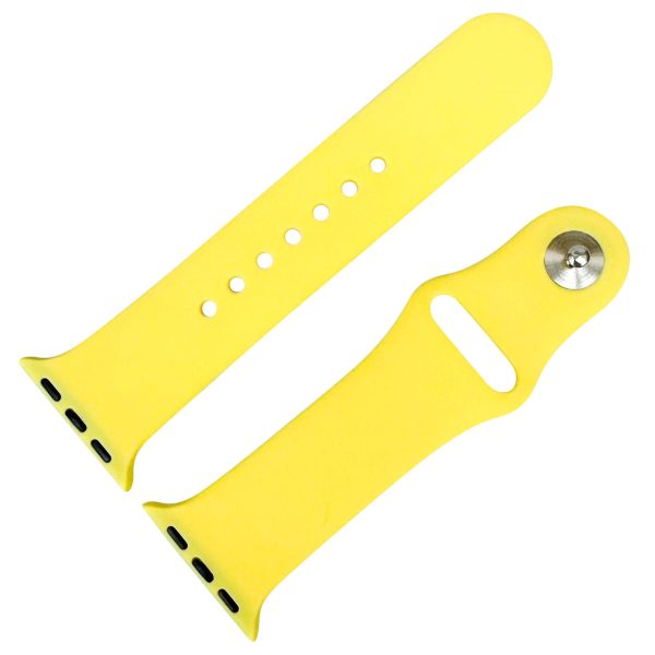 Classic Silicone Strap Apple Watch - Yellow