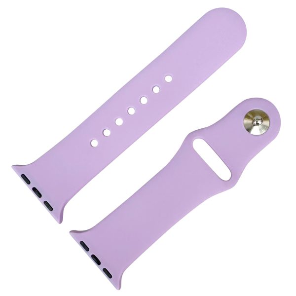 Classic Silicone Strap Apple Watch - Lavender Purple