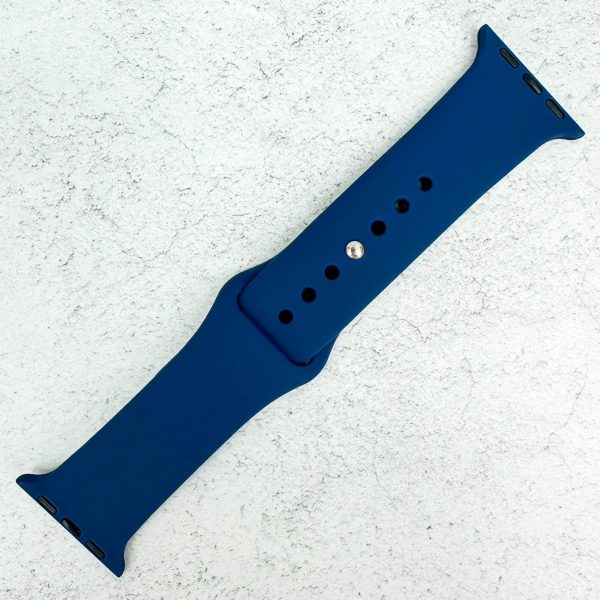 Classic Silicone Strap Apple Watch - Ocean Blue