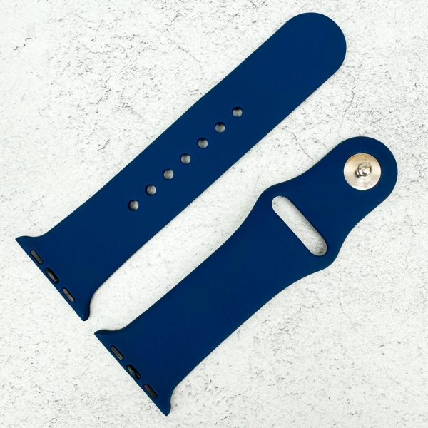 Classic Silicone Strap Apple Watch - Ocean Blue