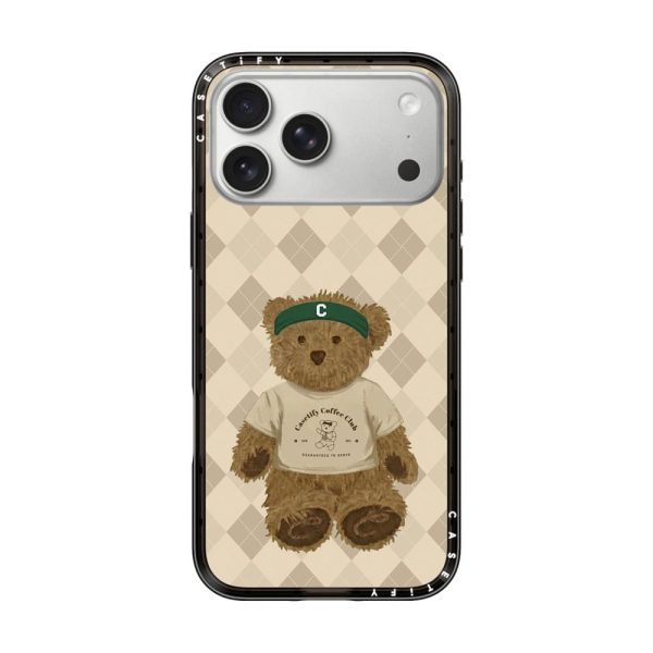 Casevello Sip & Serve Bear iPhone Case