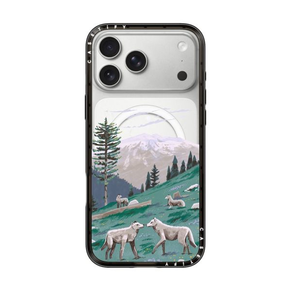 Casevello Wolves at Mt. Olympus iPhone Case