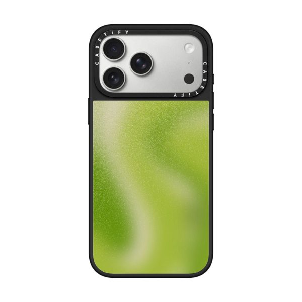 Casevello Matcha Swirls iPhone Case