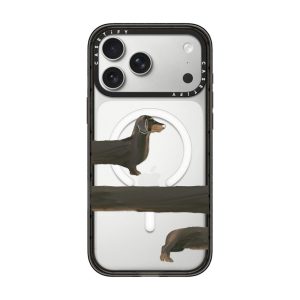 ddebfa3bd6341ed3535244f135d764593156635d5031370403a30e358df79129.jpg Casevello Dachshund Loop iPhone Case