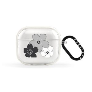 Spring Ditsy Florals - Black AirPods Case