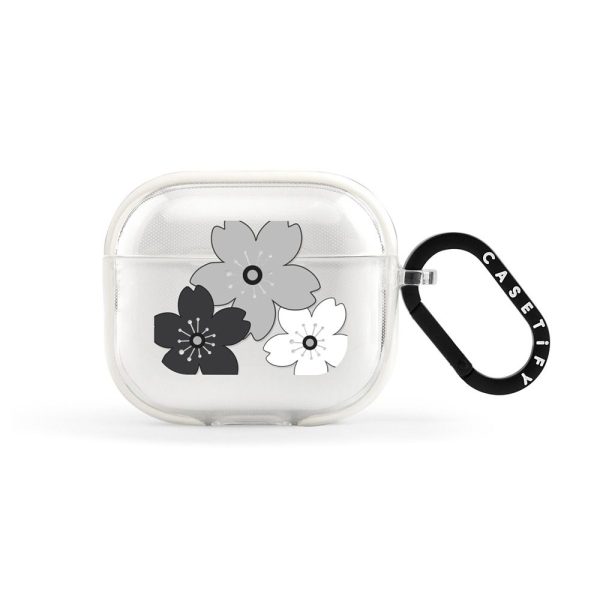Spring Ditsy Florals - Black AirPods Case
