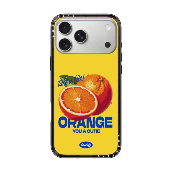Casevello Orange You A Cutie iPhone Case