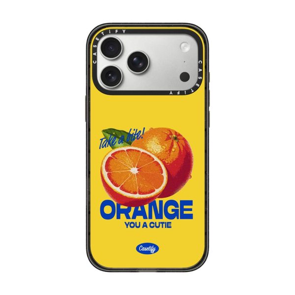 Casevello Orange You A Cutie iPhone Case