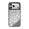 Casevello Chrome Flower iPhone Case